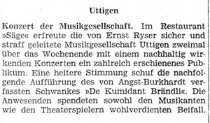 Thuner Tagblatt, Band 91, Nummer 286, 6. Dezember 1967