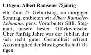Thuner Tagblatt, Band 105, Nummer 67, 21. März 1981