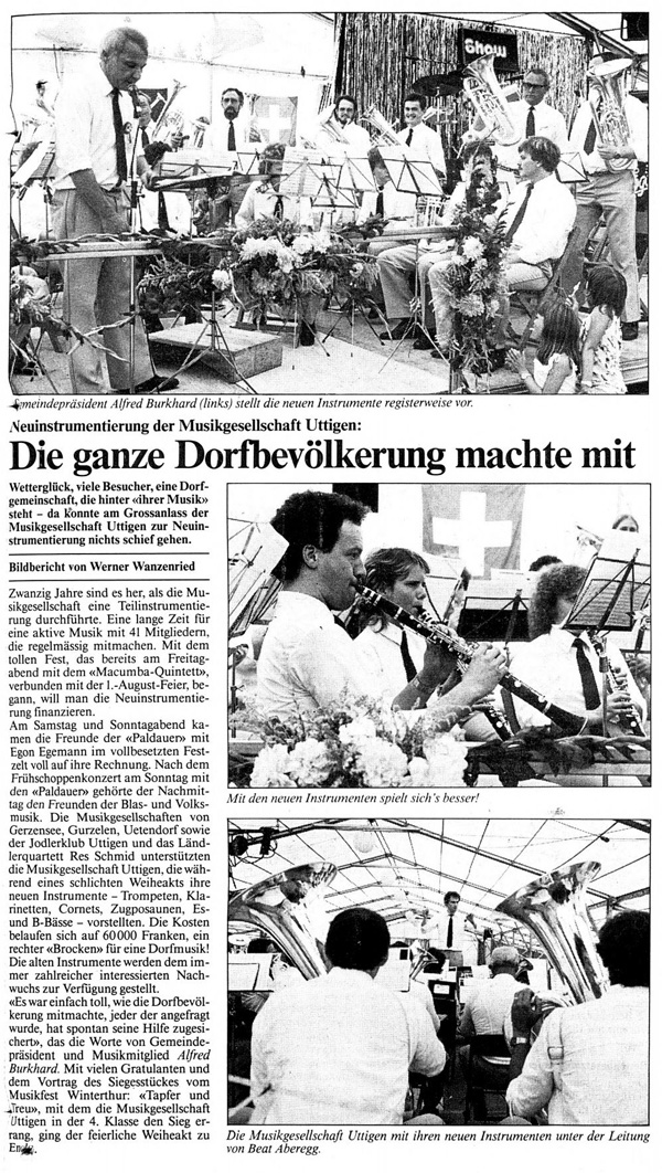 600px Thuner Tagblatt, Band 110, Nummer 180, 5. August 1986
