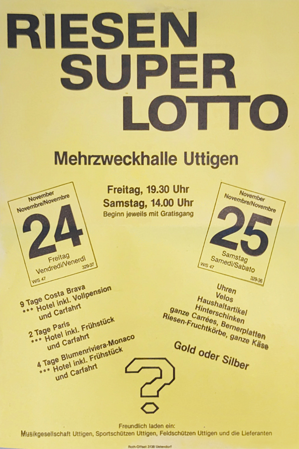 1989.11.24 Flyer Riesen Super Lotto