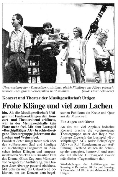 Thuner Tagblatt, Band 117, Nummer 282, 2. Dezember 1993