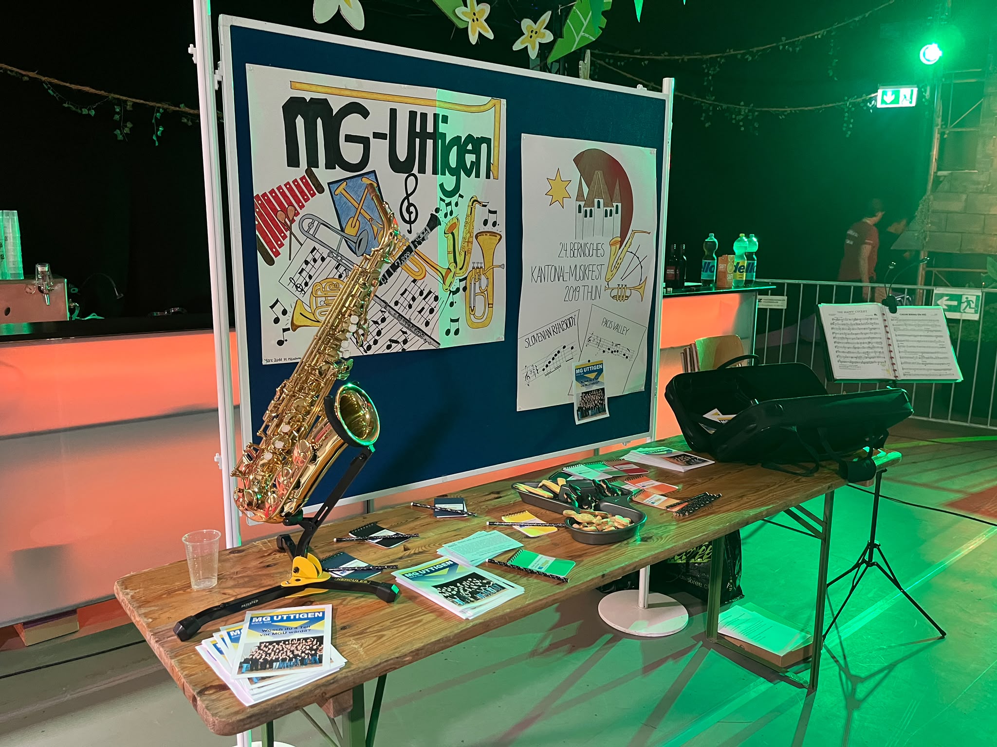 MGU Stand am Neuzuzügeranlass