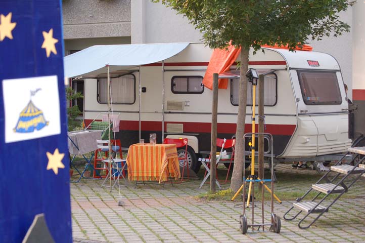 Zirkuswohnwagen