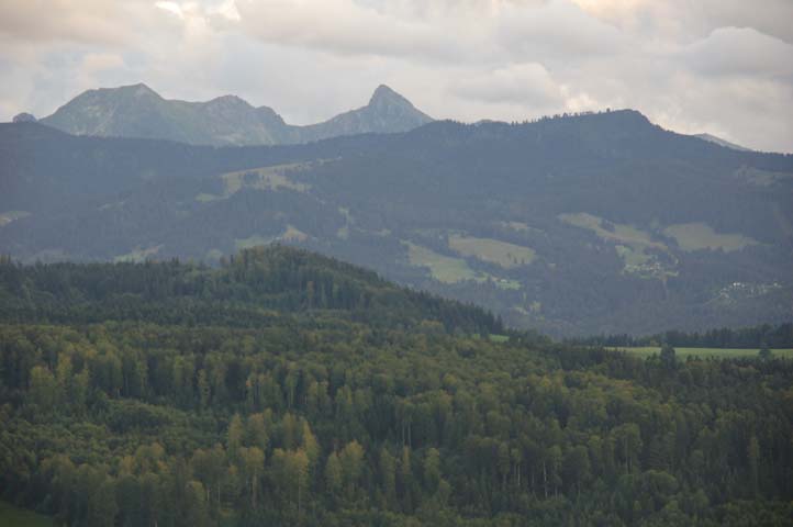 Blick auf das Gantrischgebiet.