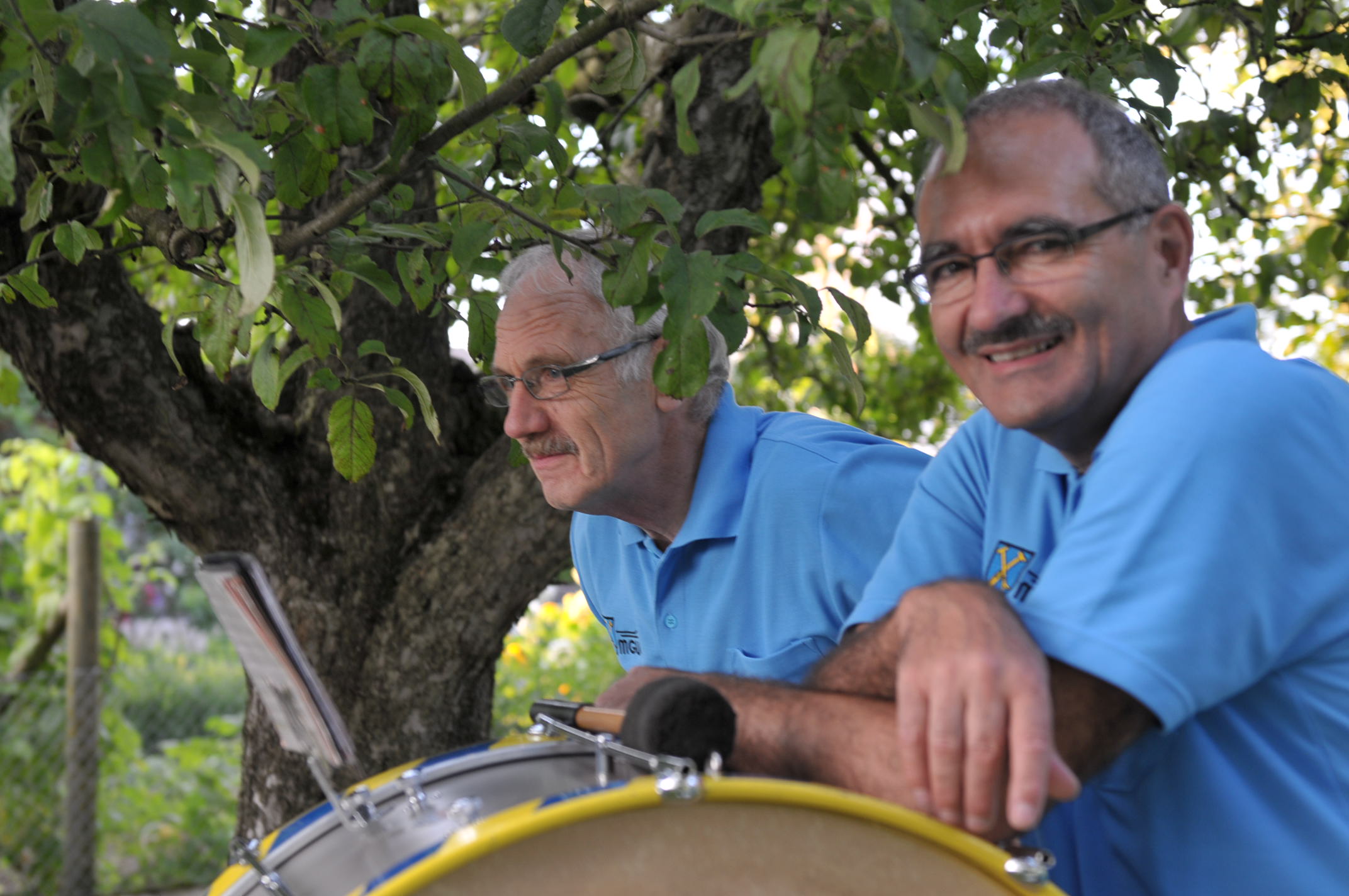 Unsere zwei Paukisten.